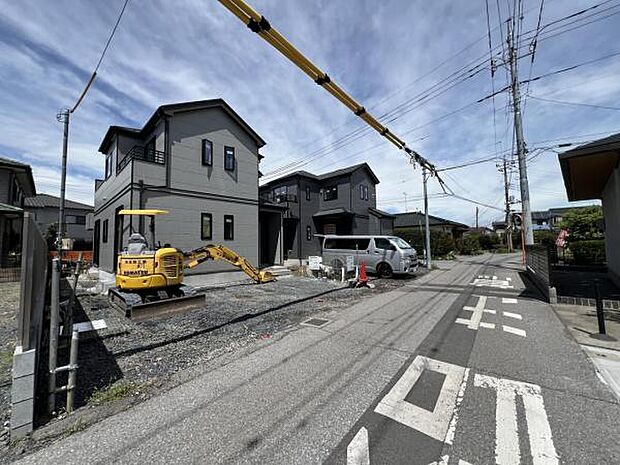 南東から撮影した現地です。