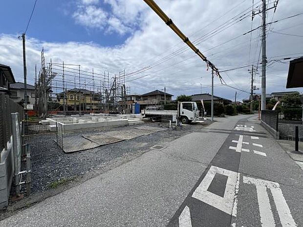 南東から撮影した現地です。