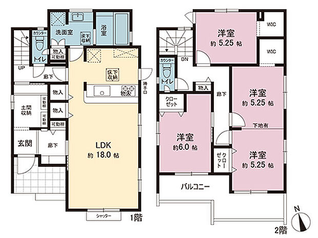 間取図です。図面と異なる場合は現況を優先させていただきます。