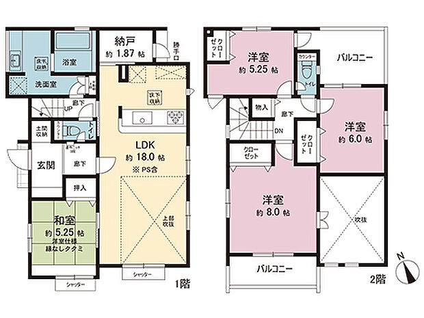 間取図です。図面と異なる場合は現況を優先させていただきます。