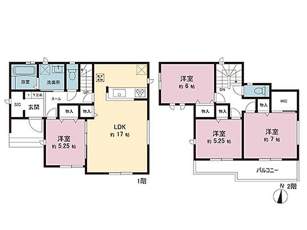 間取図です。図面と異なる場合は現況を優先させていただきます。