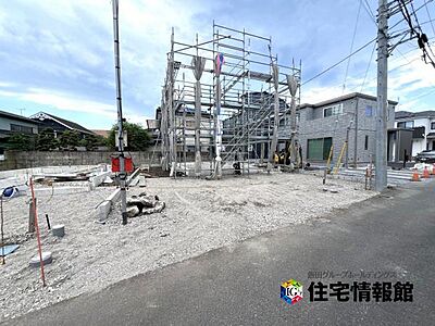 外観:間取はファミリーにもおすすめ4LDKの新築戸建です。 外観:間取はファミリーにもおすすめ4LDKの新築戸建です。