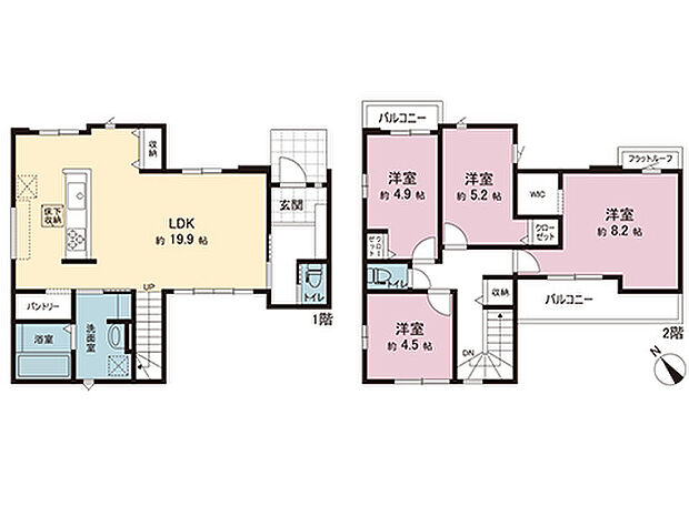 間取図です。図面と異なる場合は現況を優先させていただきます。