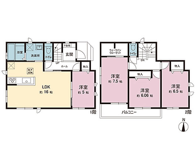 間取図です。図面と異なる場合は現況を優先させていただきます。