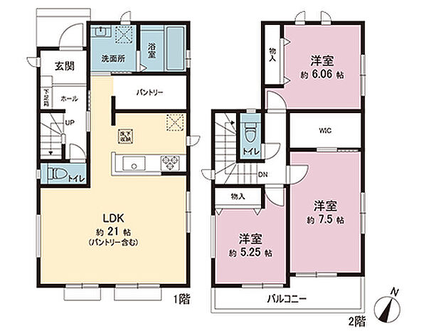 間取図です。図面と異なる場合は現況を優先させていただきます。