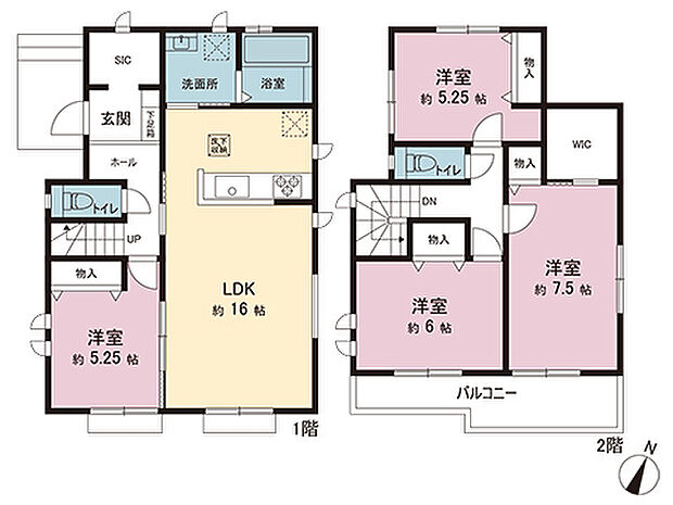 間取図です。図面と異なる場合は現況を優先させていただきます。