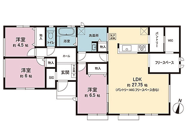 間取図です。図面と異なる場合は現況を優先させていただきます。