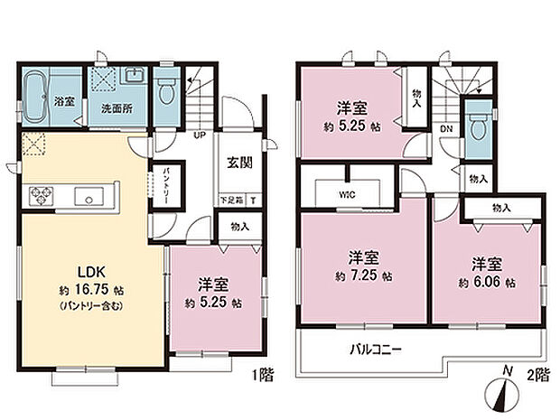 間取図です。図面と異なる場合は現況を優先させていただきます。