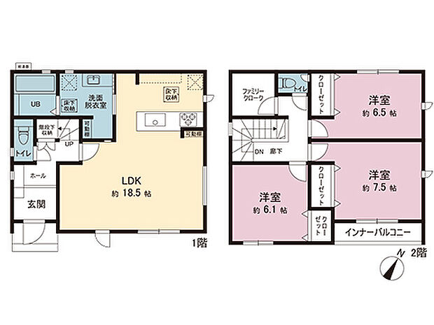間取図です。図面と異なる場合は現況を優先させていただきます。