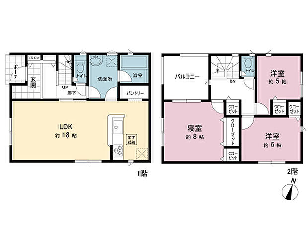 間取図です。図面と異なる場合は現況を優先させていただきます。
