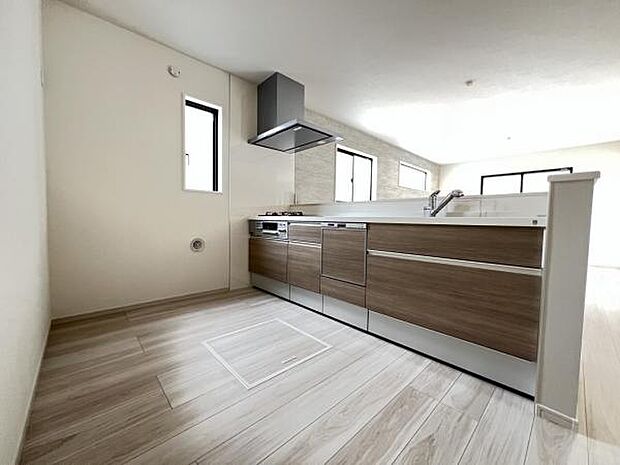 料理の時間が楽しくなるキッチンスペースです。