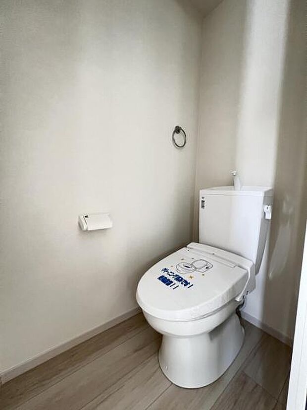 ほっと安らげるトイレ空間です。