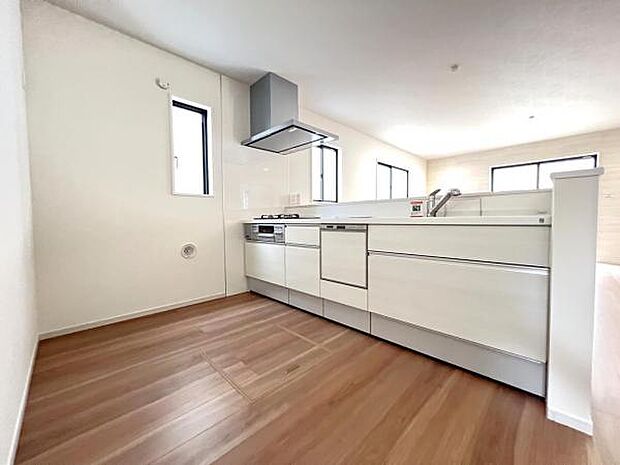 料理の時間が楽しくなるキッチンスペースです。