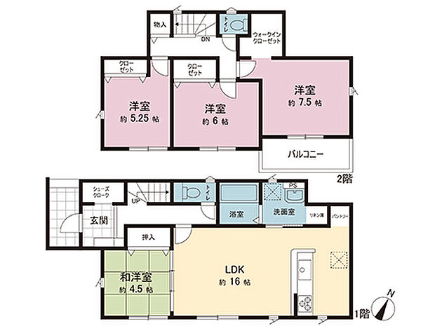 間取図です。図面と異なる場合は現況を優先させていただきます。