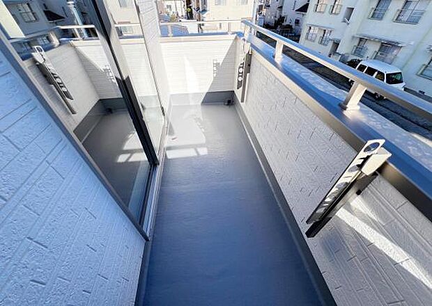 お洗濯ものを気持ち良く太陽の光で干せるのが嬉しいですね。