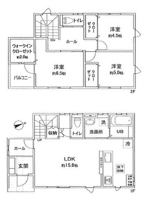 間取り図です。