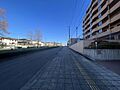 前面道路です。