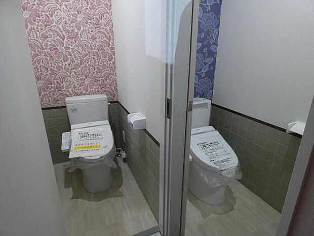 2階にはトイレが2ヶ所設置されております。