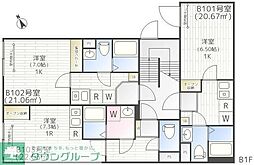 間取図画像 ワンルーム