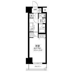 パレステュディオ渋谷本町 1Kの間取図画像