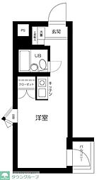 マリオン高円寺 ワンルームの間取図画像