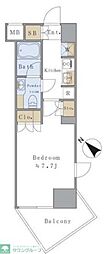 BrilliaistSENDAGAYA 1Kの間取図画像
