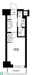ステージファースト飯田橋アジールコート 1Kの間取図画像