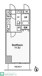URBANFLATSIkebukuroPremium 1Kの間取図画像