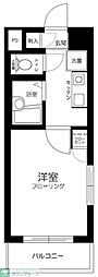 スカイコート新宿落合6 1Kの間取図画像