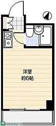 エトワール目白台 ワンルームの間取図画像