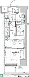 Raffistar中野本町 1DKの間取図画像