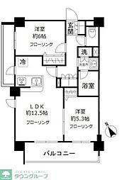 N-Stage赤羽志茂 2LDKの間取図画像