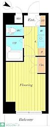 OLIO白山 1Kの間取図画像