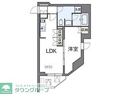 LOVIE文京音羽 1LDKの間取図画像