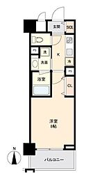 Primal板橋本町 1Kの間取図画像