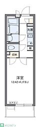 KOEMONふじ 1Kの間取図画像