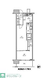 ロイヤルパークス西新井 1LDKの間取図画像