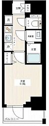 AZESTアオト 1Kの間取図画像
