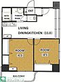 グリーンパーク第3五反野2階8.5万円