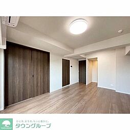 東武伊勢崎線 梅島駅 徒歩6分の賃貸マンション 6階1LDKのリビング/ダイニング