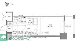 AELL亀有 6階1Kの間取り