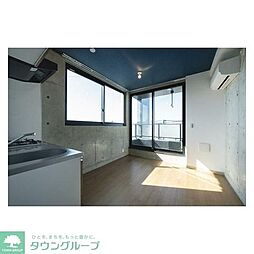 ヴェスパーマティーニ亀有 201 2階ワンルームのリビング/ダイニング