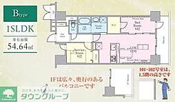 ウィステリア青砥 5階1SLDKの間取り