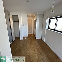 MELDIA扇大橋II 302 3階ワンルームのリビング/ダイニング