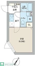 東京メトロ日比谷線 三ノ輪駅 徒歩4分の賃貸マンション 4階1Kの間取り