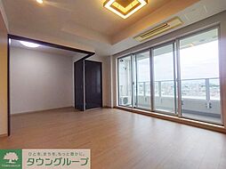 東急田園都市線 三軒茶屋駅 徒歩9分の賃貸マンション 7階2LDKのリビング/ダイニング