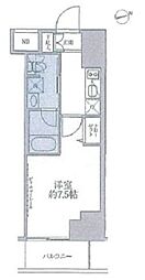 ステージファースト新御徒町II 9階1Kの間取り