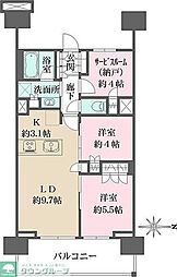 間取図画像 2SLDK