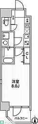 ブラウ本所一丁目 1Kの間取図画像