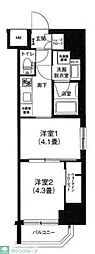 ティモーネプレミアム三ノ輪ステーション 2Kの間取図画像